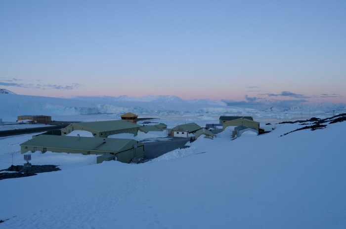 Rothera at midnight